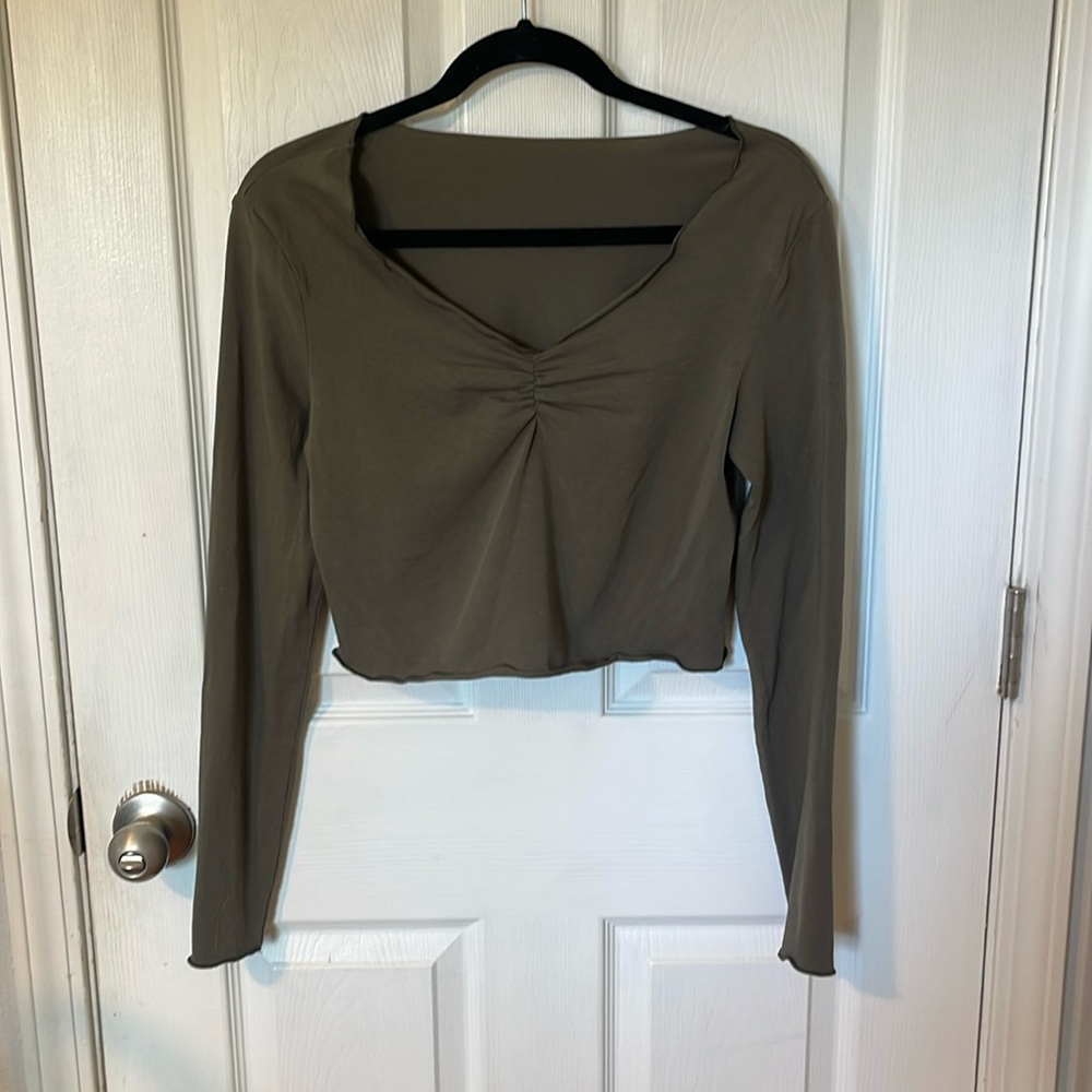 Green Long Sleeve from Shein. Size medium.